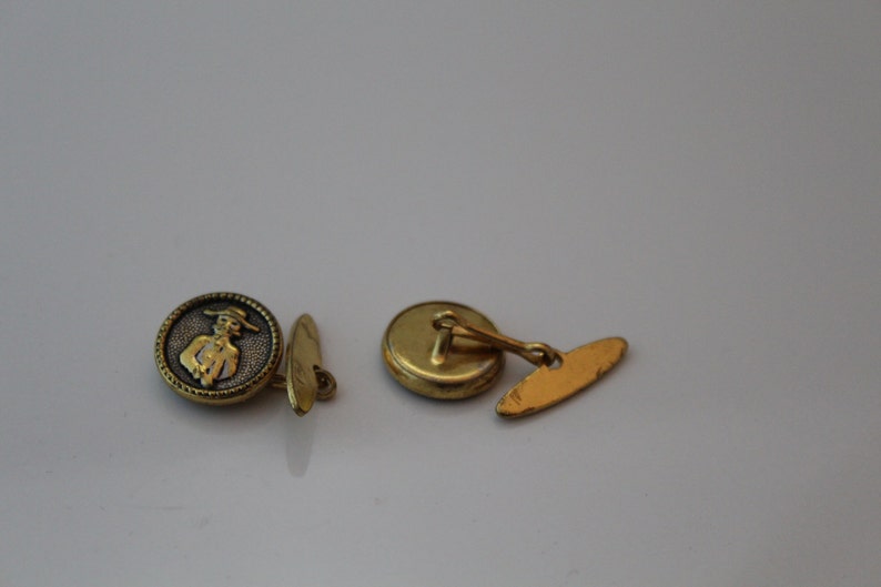 Vintage Cufflinks old fashioned cuff links Etsy