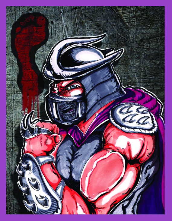 Shredder TMNT 2003 - Ninja Turtles - Posters and Art Prints