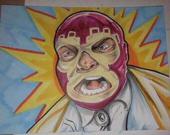 Monstro El luchador combattant du film Low Life