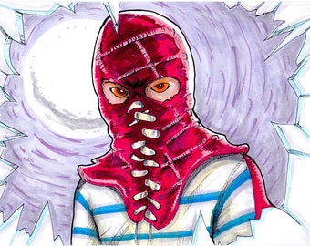 Dessin original du film Brightburn (Brandon)