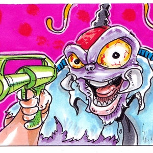 Blank sketch card commission single character image 5