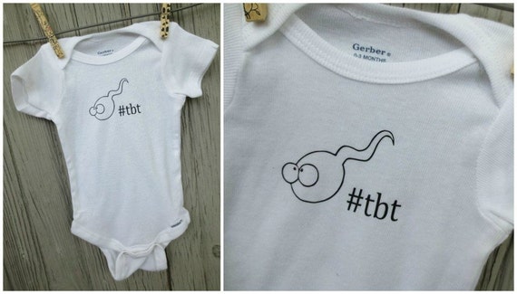 tbt baby onesie