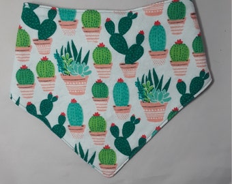 Infant/ Toddler Cactus Bandana Bib