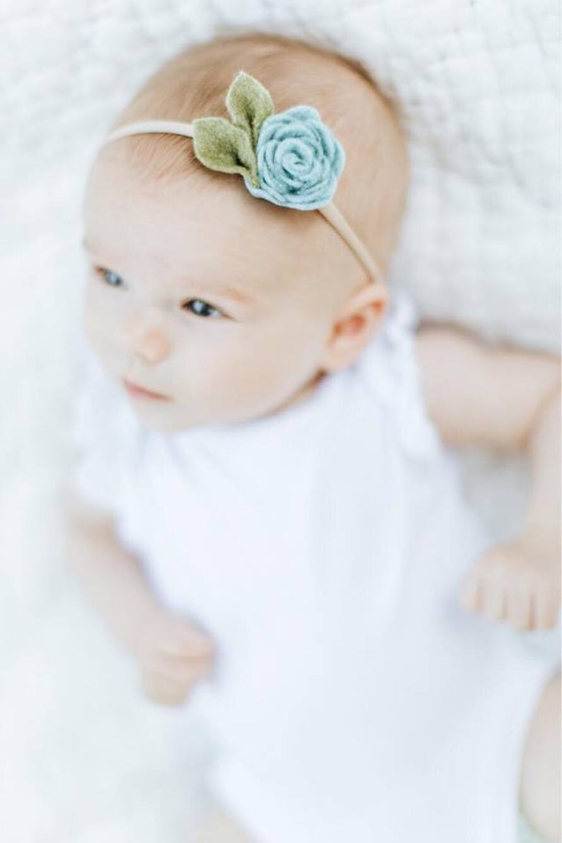 Monthly Bow Subscription. Fabric, Knotted, or Ribbon Bows on Nylon Headband, Different every Month, Free Shipping Infant, Toddler, Youth image 5