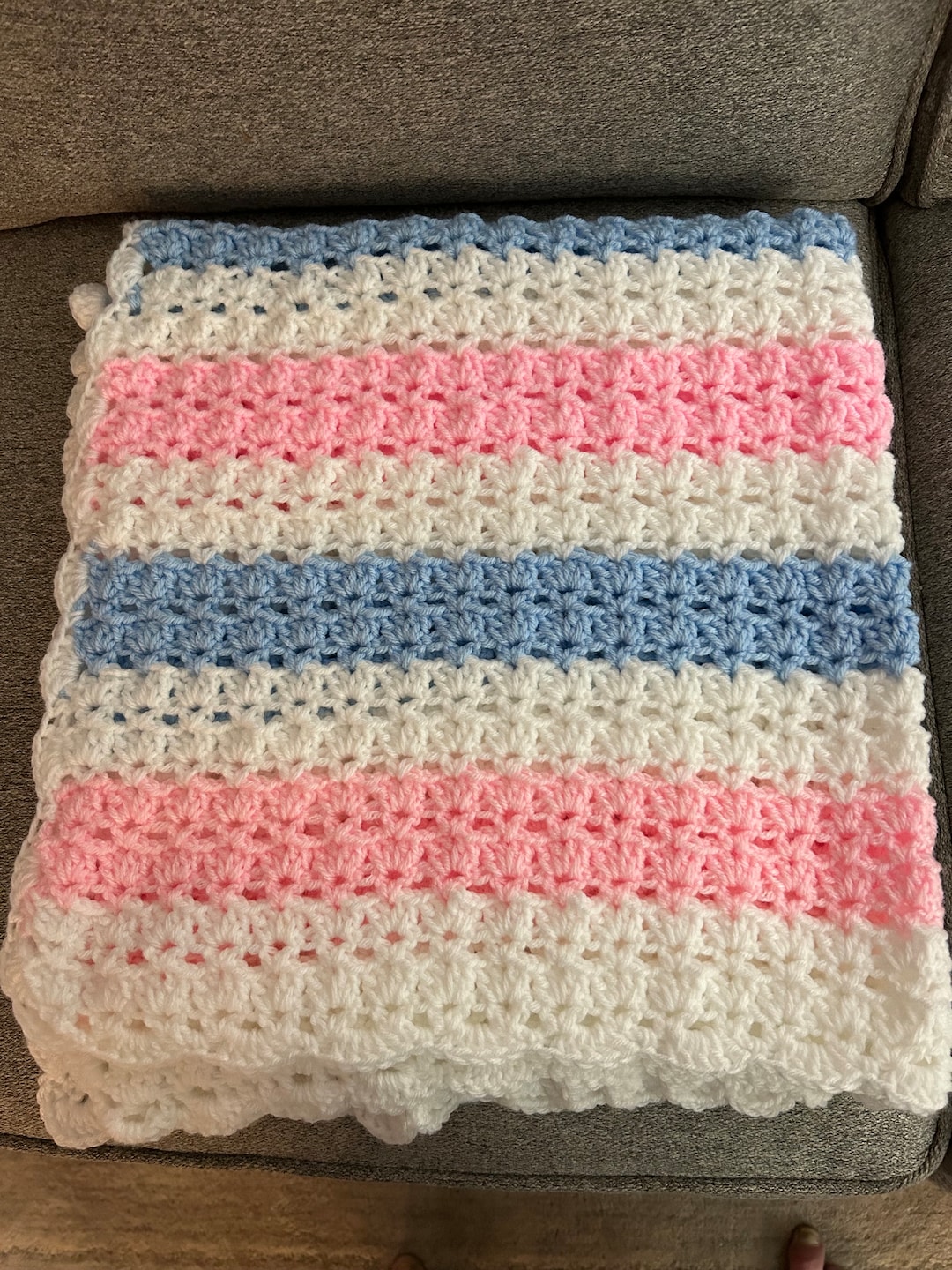 Handmade Baby Afghan Etsy