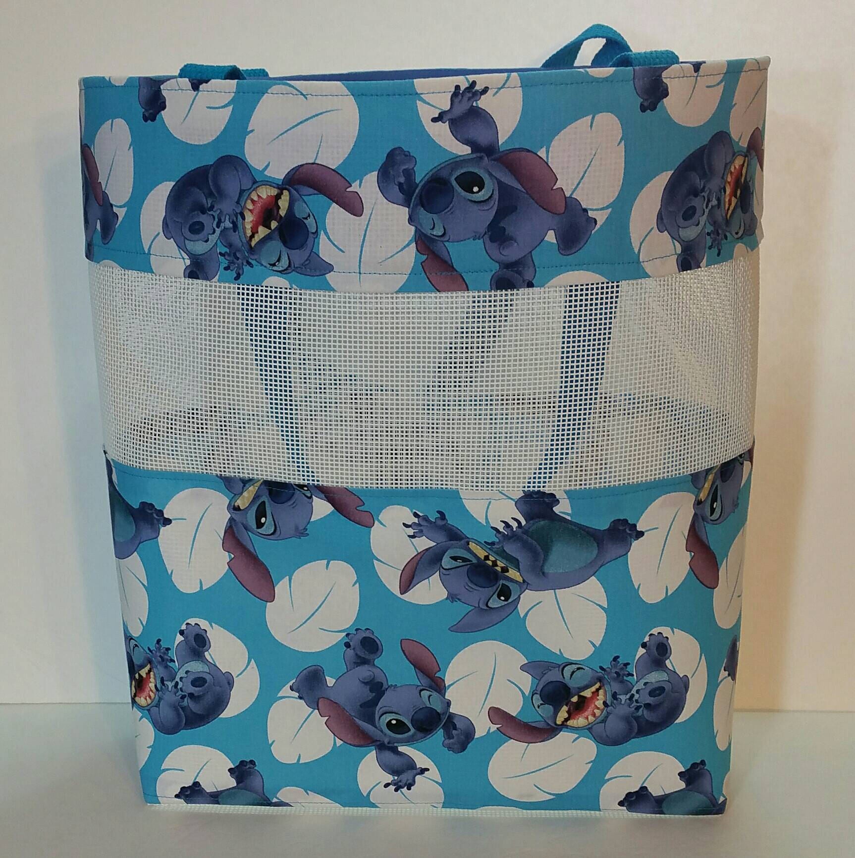 Handmade Large Tote Bag Disney Lilo & Stitch Alice in Etsy