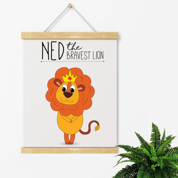 Custom Brave Lion Digital Printable Etsy Custom Brave Lion Digital Printable Etsy