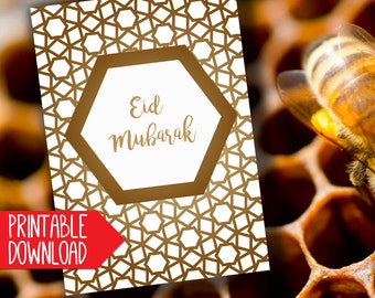 Eid Mubarak Card DIGITAL / PRINTABLE