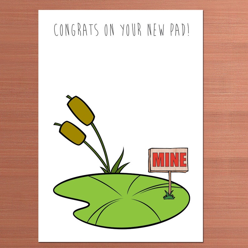 New Pad Congrats DIGITAL / PRINTABLE | Etsy