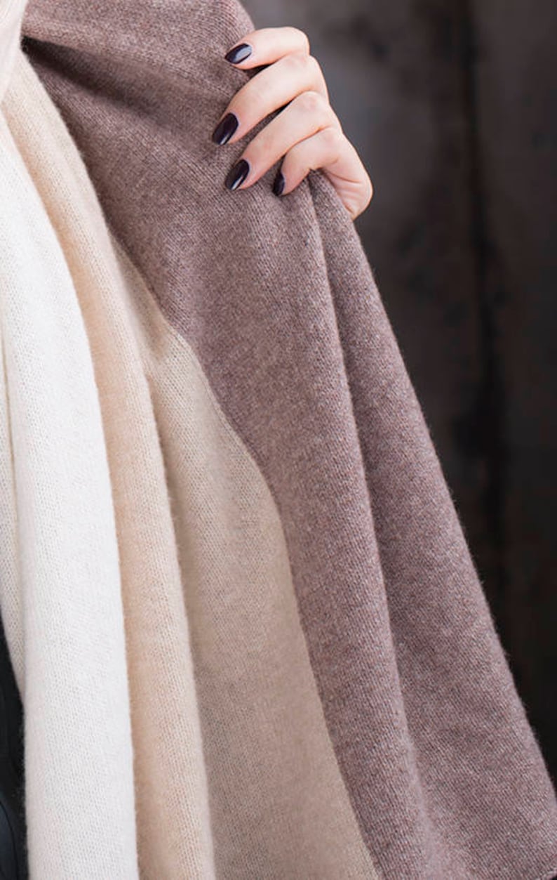 100 CASHMERE SHAWL. Wrap. Pure Cashmere Wrap. Cashmere Shawl. Cashmere
