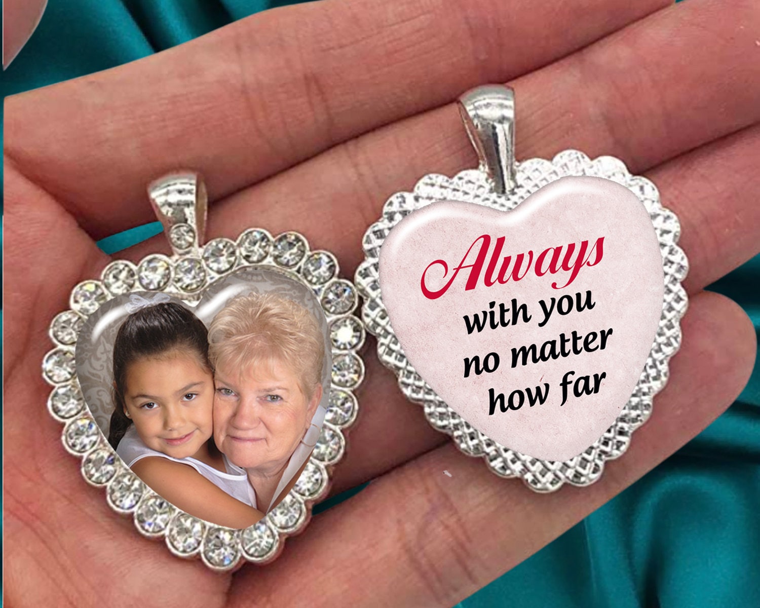 Personalized sale bling necklace
