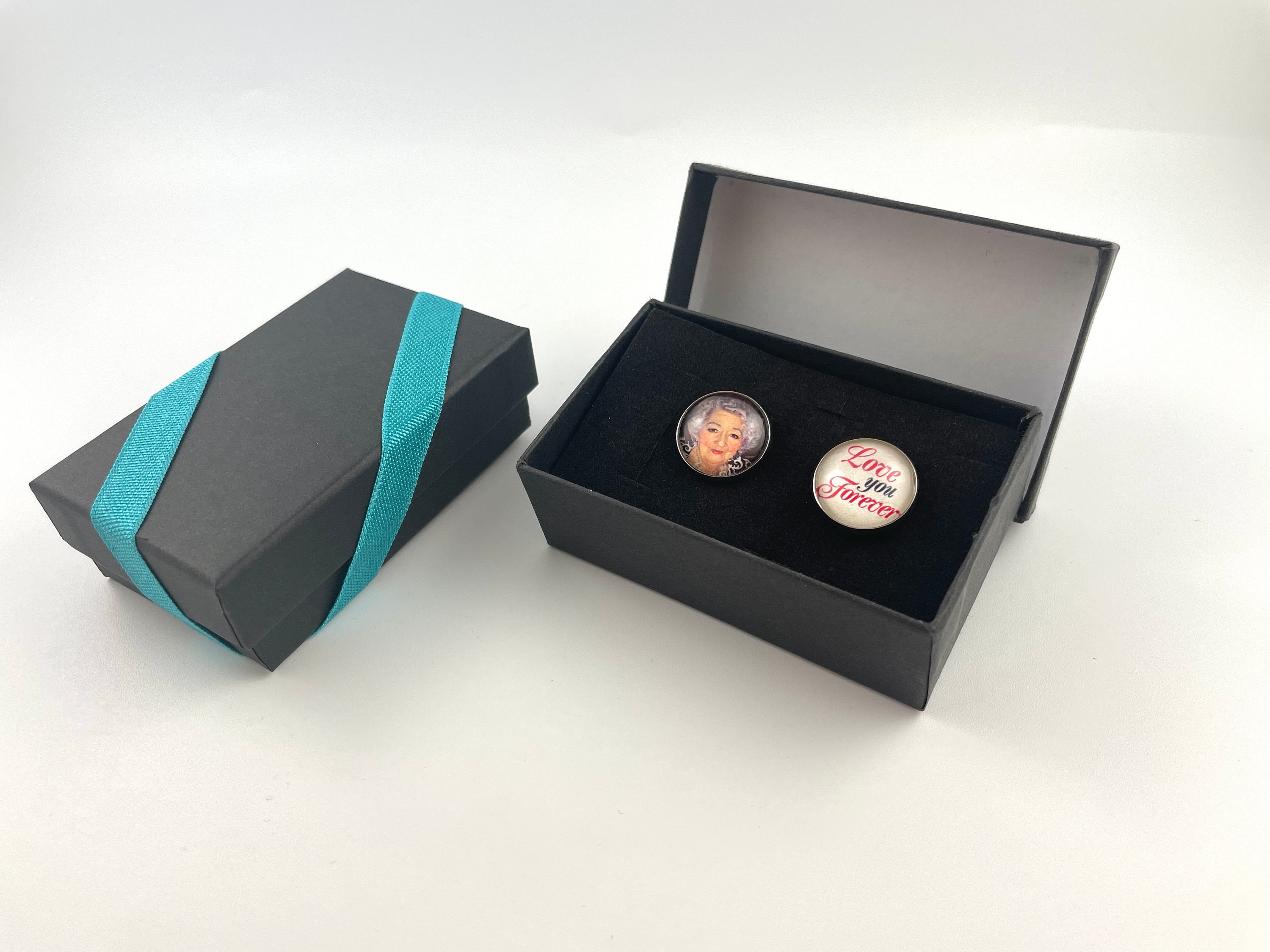 Memorial and In Loving Memory Photo Cufflinks for Funeral and