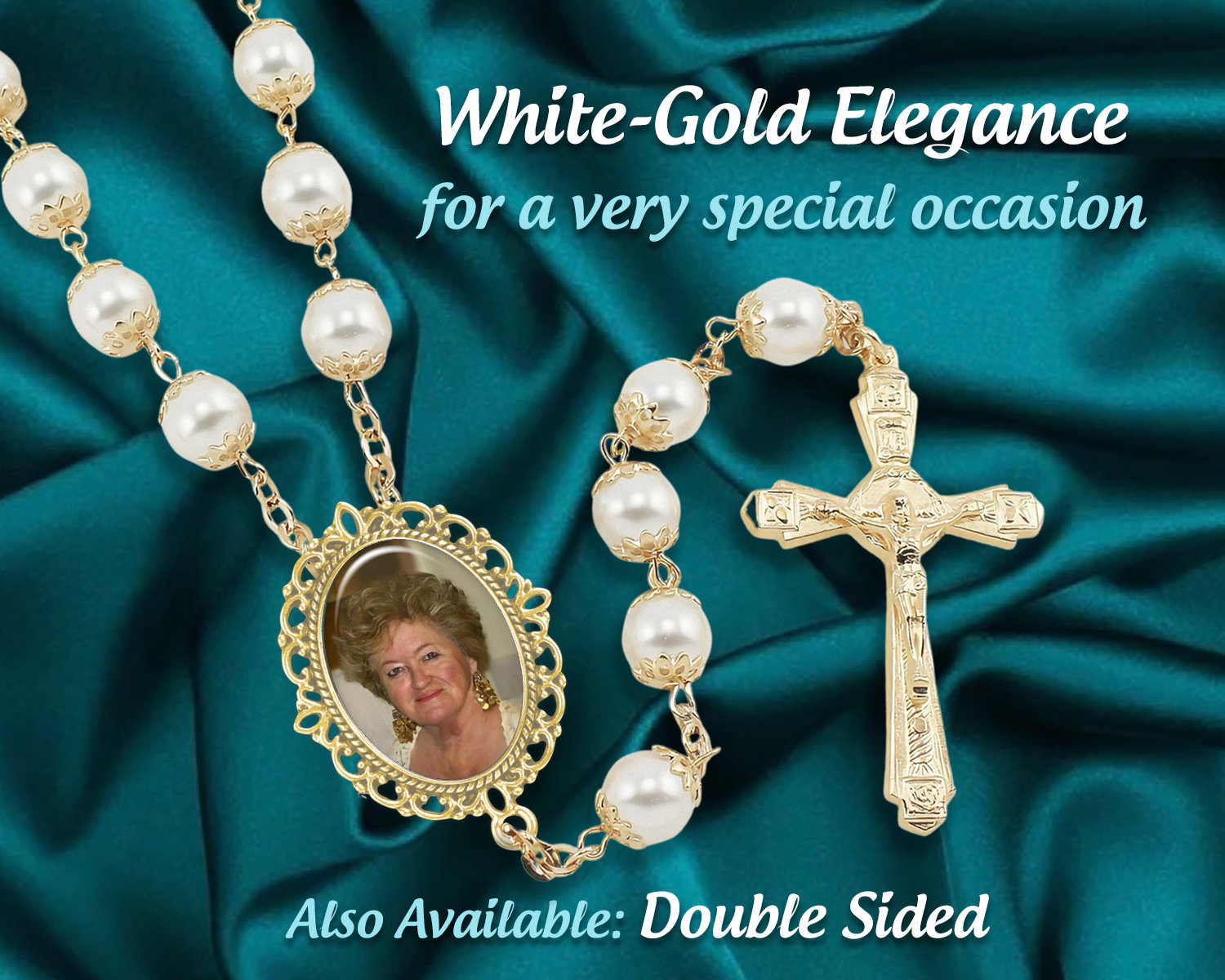 Custom hotsell gold rosary