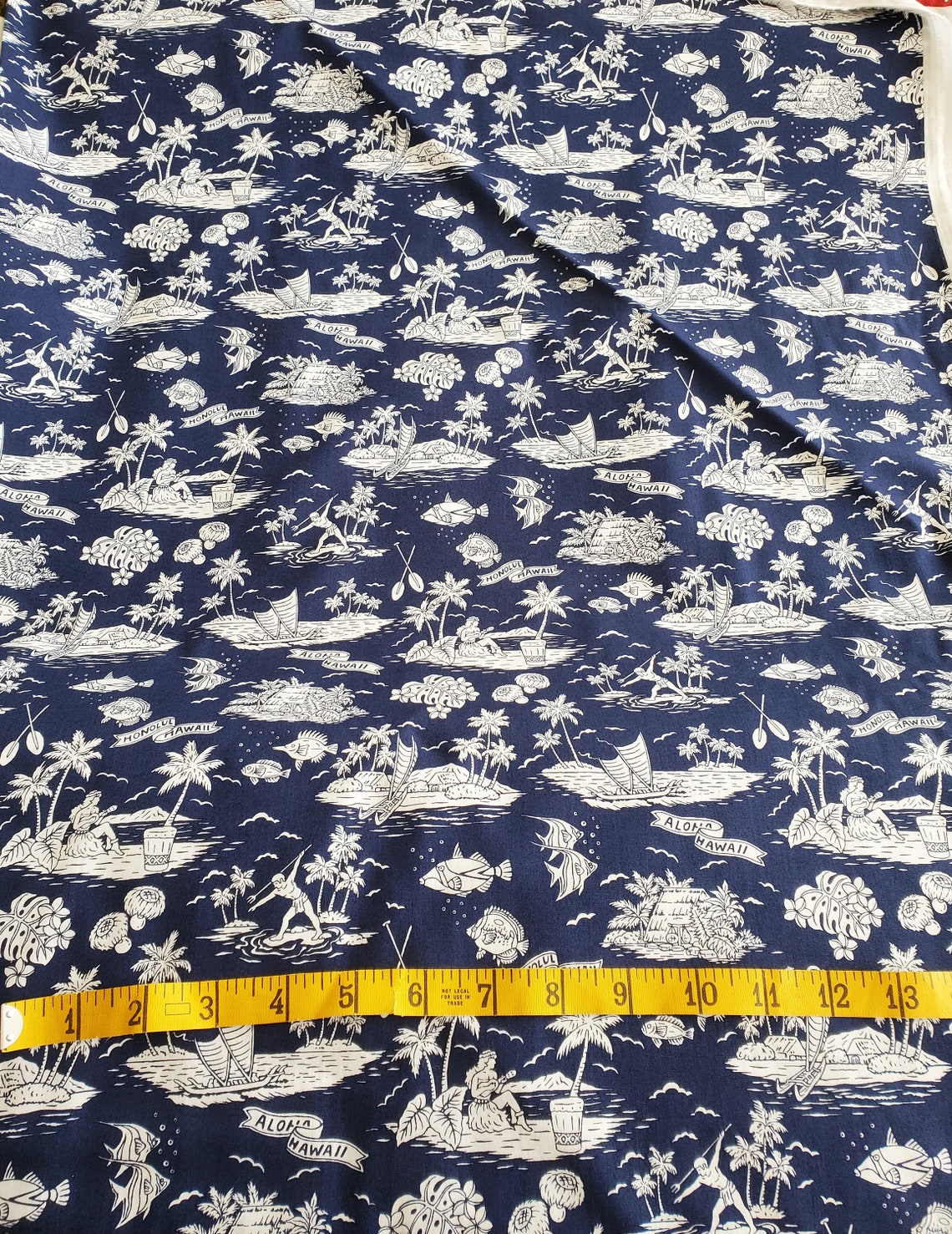 Island Paradise Fabric Etsy