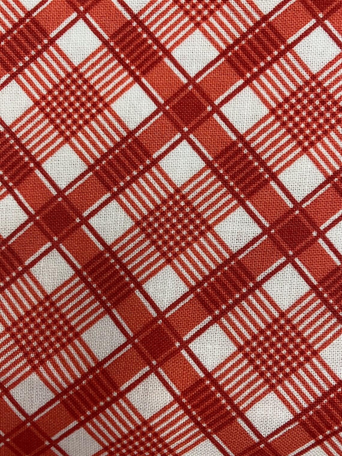 Red Gingham Fabric by Windham Fabrics Etsy
