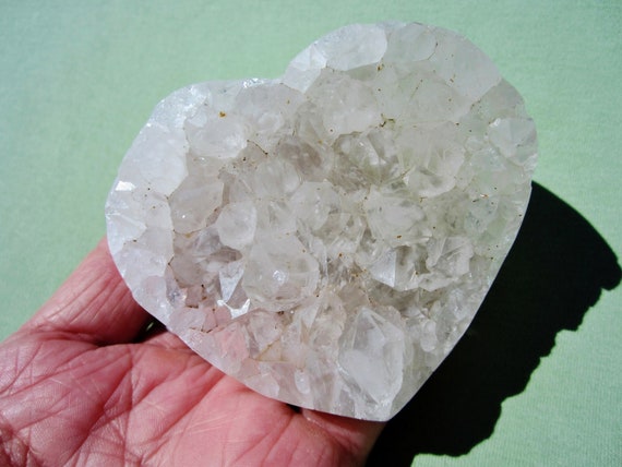 QUARTZ HEART Cluster Polished Brazil 279g