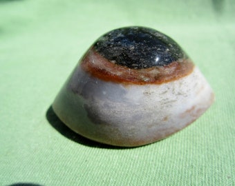 SHIVA EYE  Polished AGATE India 86g