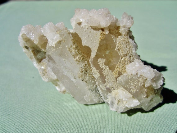 DANBURITE CLUSTER Mixed Minerals Charcas Mexico 87g