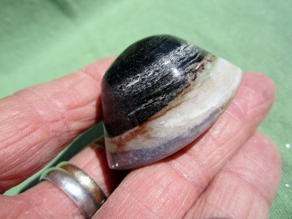 SHIVA EYE  Polished AGATE India 50g