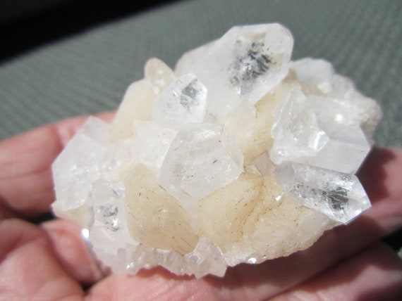 APOPHYLLITE and STILBITE Cluster Maharashtra, India 69g