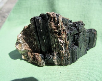 BLACK TOURMALINE (Cut Base) Brazil 237g