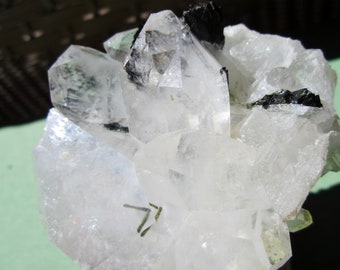 QUARTZ and EPIDOTE Cluster Pakistan 450g