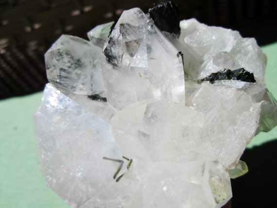 QUARTZ and EPIDOTE Cluster Pakistan 450g