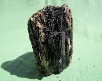 BLACK TOURMALINE (Cut Base) Brazil 229g