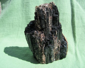 BLACK TOURMALINE (Cut Base) Brazil 468g