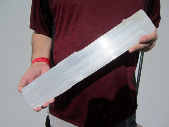 SELENITE LOG Premium Rough Morocco 5 lbs