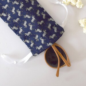 Eyeglasses case, zebra sunglasses case image 4