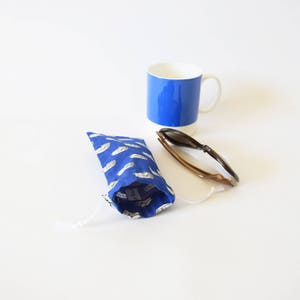 Blue glasses case with combi VW image 3