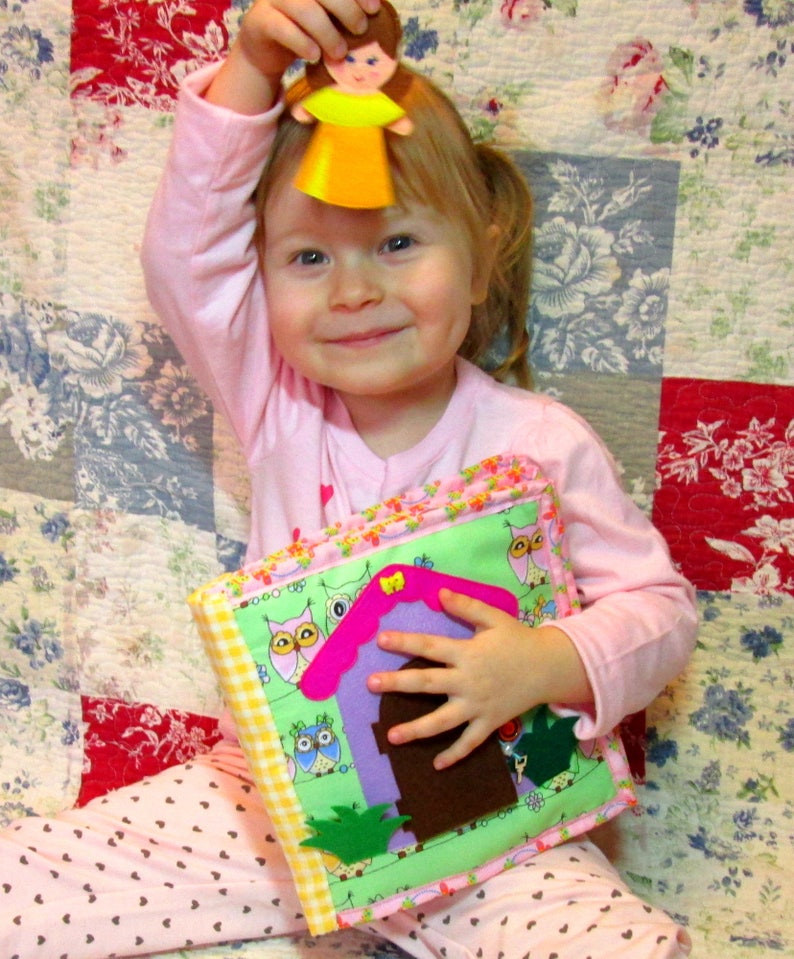 Dollhouse Quiet book Felt Activity book Busy book Car Etsy