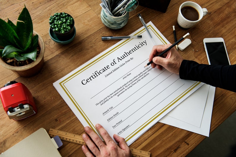Mod le De Certificat D authenticit D impression D art Gicl e PDF mod-le-de-certificat-d-authenticit-d-impression-d-art-gicl-e-pdf