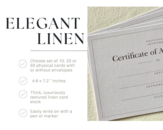 Linen Business Cards, Most Orders Ship in 24hrs.