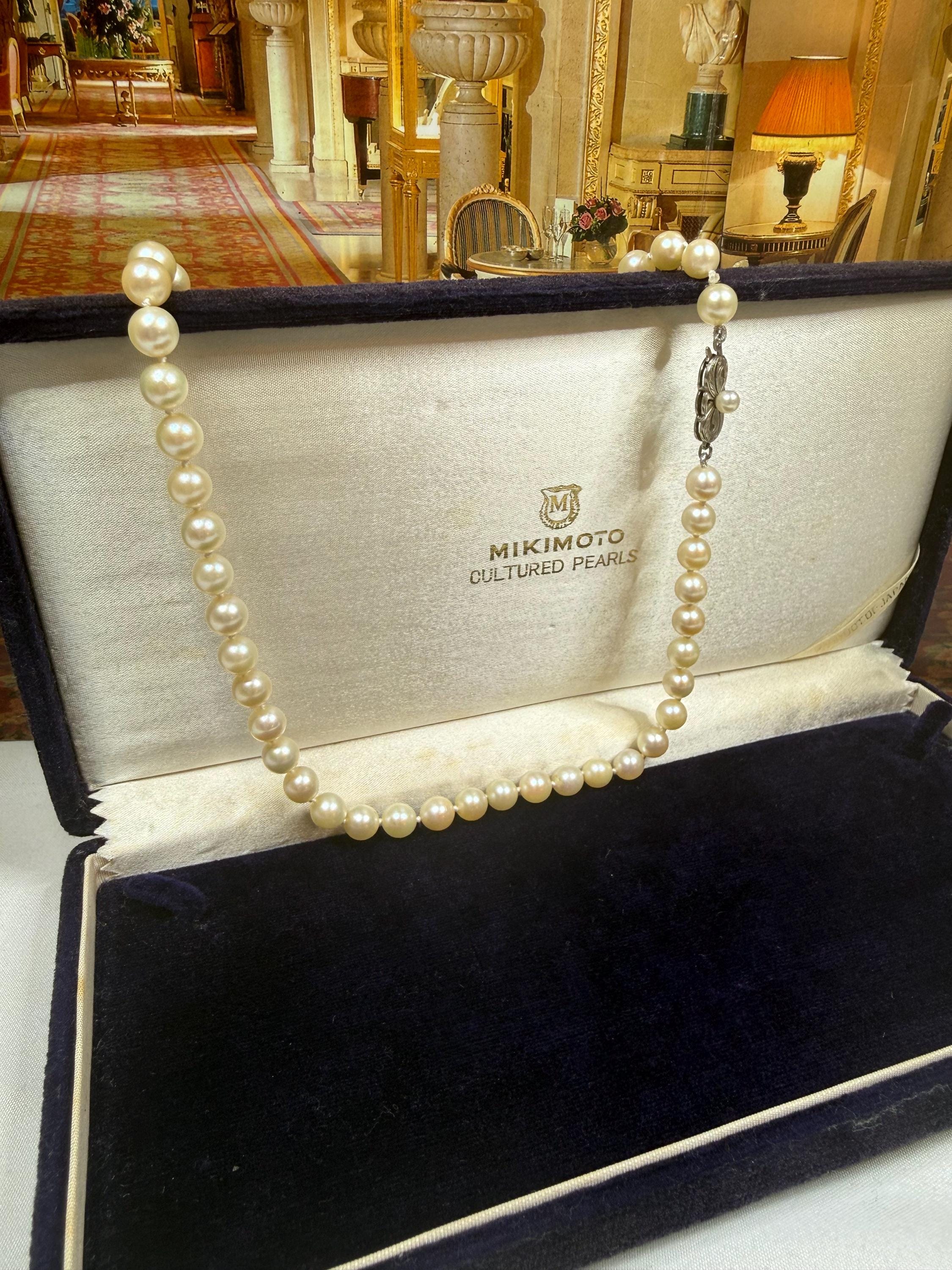 Vintage Mikimoto Box - Etsy