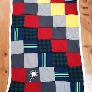 Coperta patchwork - fatta a mano