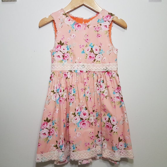 Items similar to SOPHIA GRACE Shabby chic tea party dress { Size 3 ...