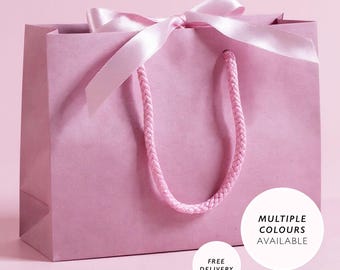 Party Bags Hen Party Bag Children Birthday Gift Bag Baby Shower Favours Ribbon Gift Bag Empty Gift Bag Ready to Make Christmas Gift Bag