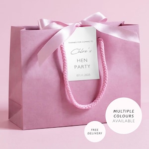 Hen Party Bags Hen Do Party Bag Favors Hen Do Gift Ideas Bachelorette Party Personalised Bride to Be Bag Gift Bag Filler Hen Favour