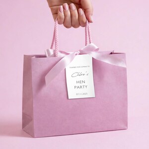Hen Party Bags Hen Do Party Bag Favors Hen Do Gift Ideas Bachelorette Party Personalised Bride to Be Bag Gift Bag Filler Hen Favour