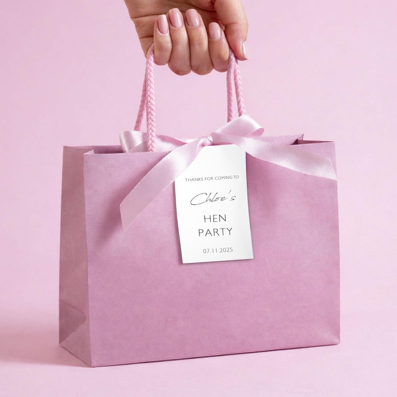 Hen Party Bags Hen Do Party Bag Favors Hen Do Gift Ideas Bachelorette Party Personalised Bride to Be Bag Gift Bag Filler Hen Favour