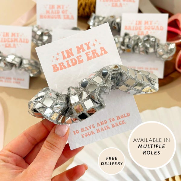 Coleteros para despedida de soltera, regalos de la época de las novias disco, bolsitas y regalos para despedidas de soltera, coleteros personalizados para la tribu y el escuadrón de la novia.