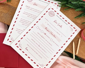 Letter From Santa Personalised, Letter to Santa Kit, Santa Letter for Kids, Christmas Eve Box Filler, North Pole Letter Set