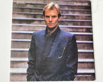 Sting - Russen - Original 1985 UK 7 "Vinyl Single 45 In Bildhülle The Polizei