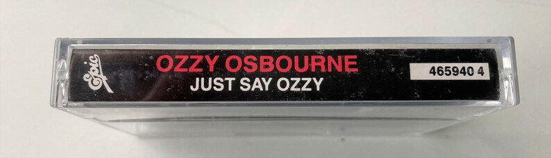 ozzy osbourne just say ozzy songs