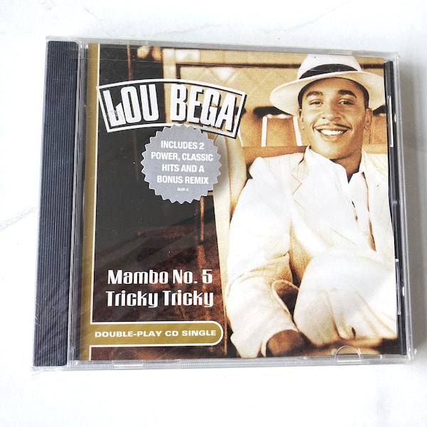 Lou Bega - Mambo No. 5  - Original 2001 CD Single Vintage Music Pop Still Factory Sealed
