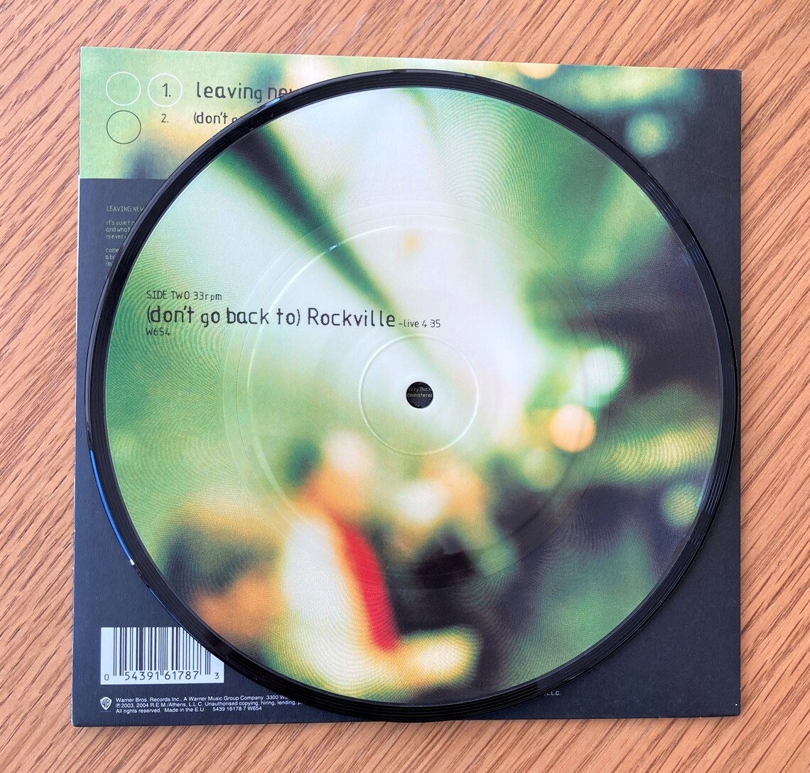 R.E.M Leaving New York Original UK Pressing Limited Edition Etsy