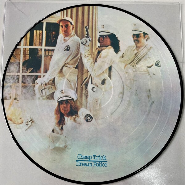 Cheap Trick - Dream Police - Original 1979 UK Vinyl LP Picture Disc Fabulous Artwork Rock Music Memorabilia Gift Idea Vintage Record