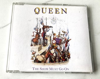 Queen - The Show Must Go On - Original 1991 UK CD Single Vintage Music Rock Pop Freddie Mercuey